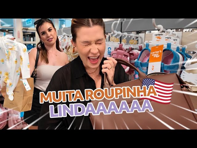 VLOG 3: MUITAS ROUPINHAS NA CARTERS