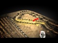 Los Angeles Animated Track Map - 3. kolo AMA SX 2011