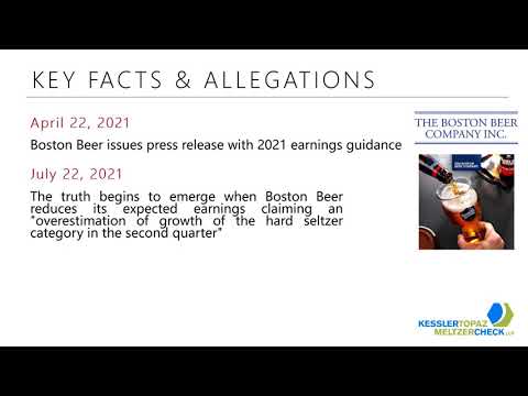 Boston Beer, Inc. Class Action