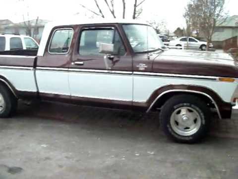 1979 Ford truck burnouts