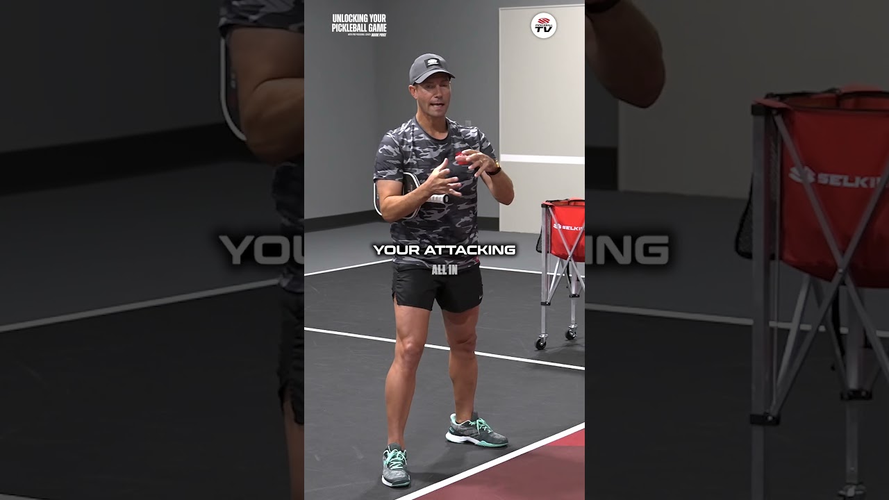 Improve your strategy to attack often with pro pickleball coach @markpricepickleball 👊 #pickleball