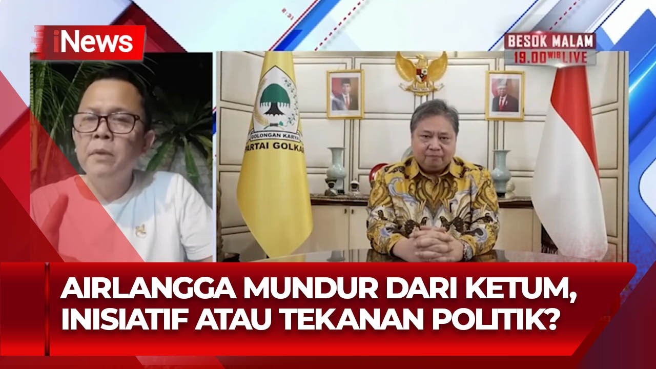 Andi Sinulingga: Isu Airlangga Mundur karena Kasus Hukum Spekulatif - iNews Malam 12/08