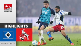 Hamburg Back On Top! | Hamburger SV — 1. FC Köln 1-0 | Highlights | Matchday 18 — Bundesliga 2