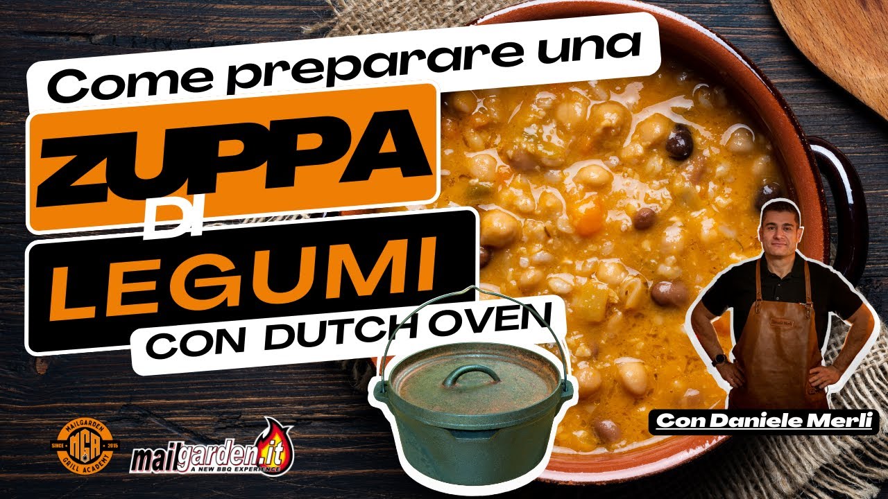 Mailgarden Grill Academy - zuppa di fagioli