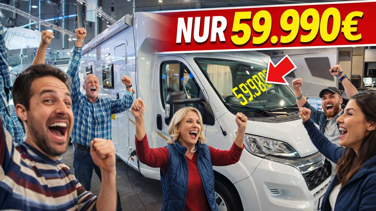NUR 59.990€! WOHNMOBIL TEILINTEGRIERT 2026 Neuheiten Mooveo "Celebration" TEI 70EB