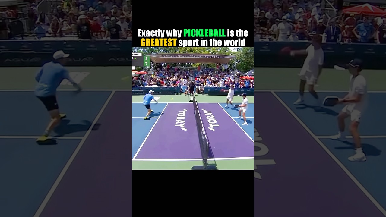 Exactly why pickleball is greatest sport in the world 💉