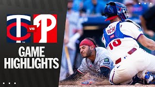 Twins vs. Phillies Game Highlights (9/28/25) | MLB Highlights
