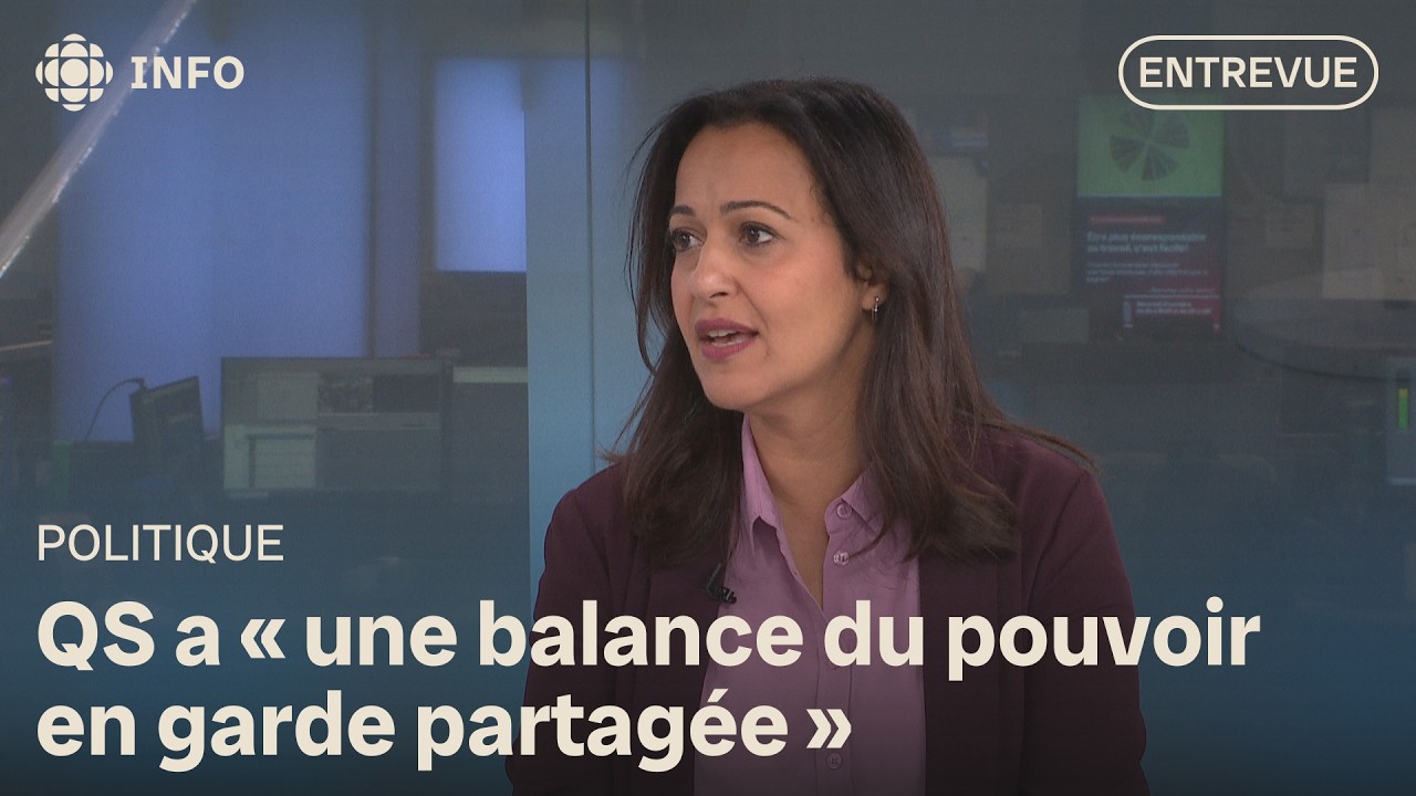 Quelles priorités pour QS à l’Assemblée nationale? Ruba Ghazal nous répond | Première ligne