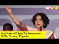 Your Votes Will Save Democracy Of The Country | Priyanka Gandhi After Cong Manifesto Released