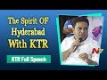 The Spirit of Hyderabad: Must Watch KTR Frank Speech