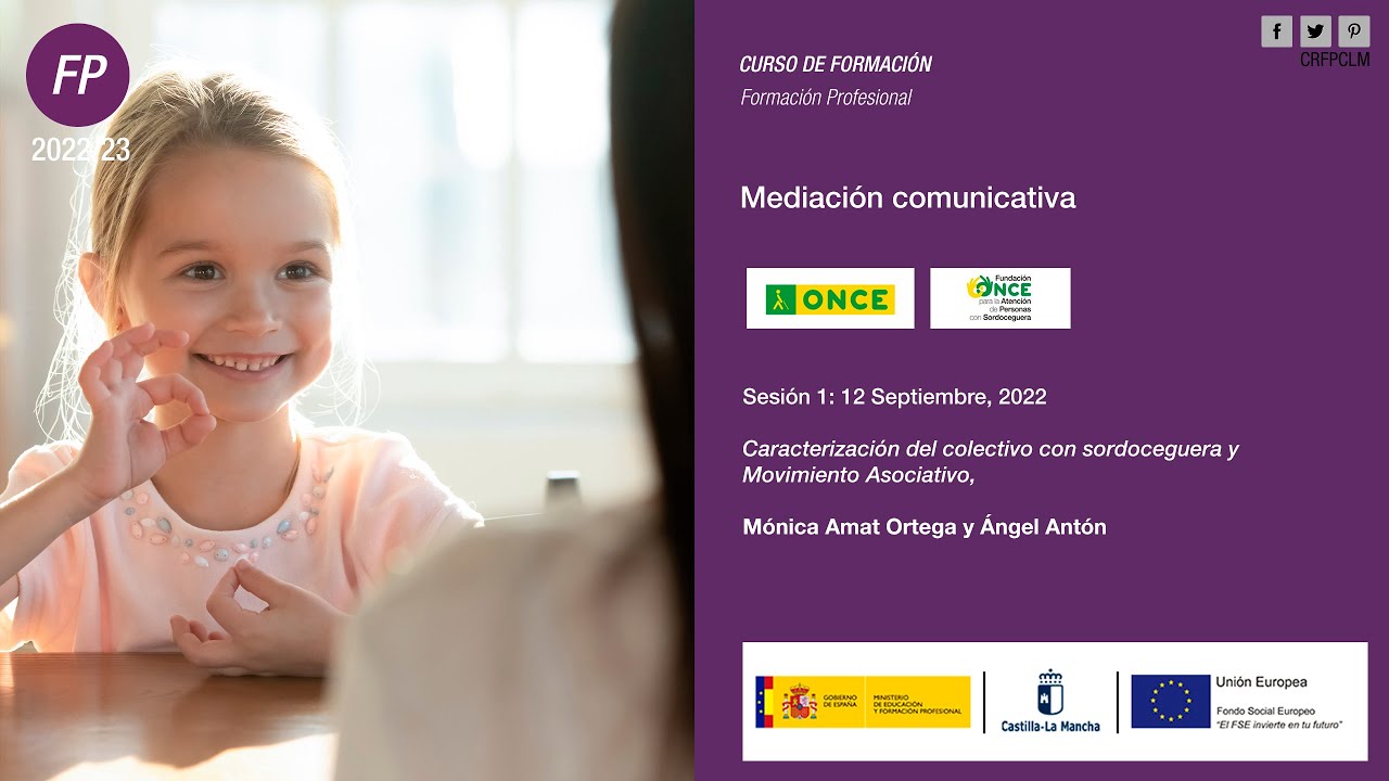 #Sesiones_CRFPCLM: Mediación comunicativa - Sesión 1