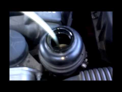 How to bleed bmw power steering system #3