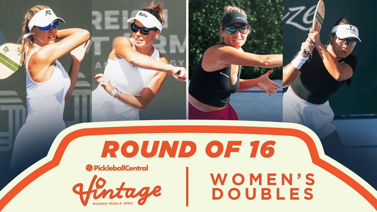 Dizon/Kovalova V Stratman/Parker at the Pickleball Central Sacramento Vintage Open