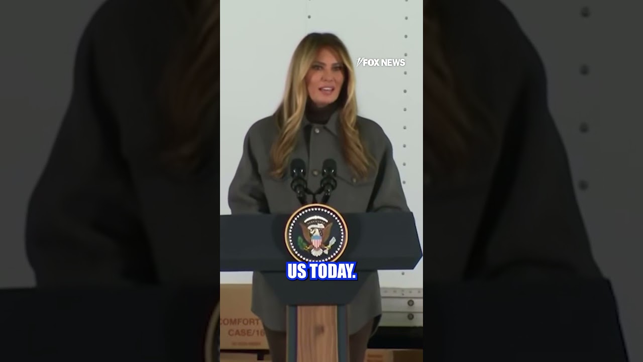 NEW: Second Lady Usha Vance steps up to introduce First Lady Melania Trump #foxnews #news #us #fox