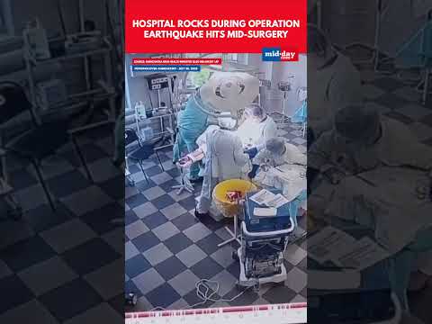 Surgeons Continue Operation As Earthquake Strikes Russia 22 thousand views  play Short