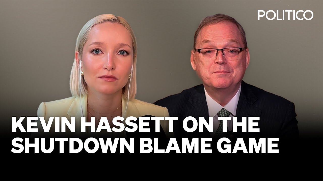 Kevin Hassett on the shutdown, federal layoffs and inflation