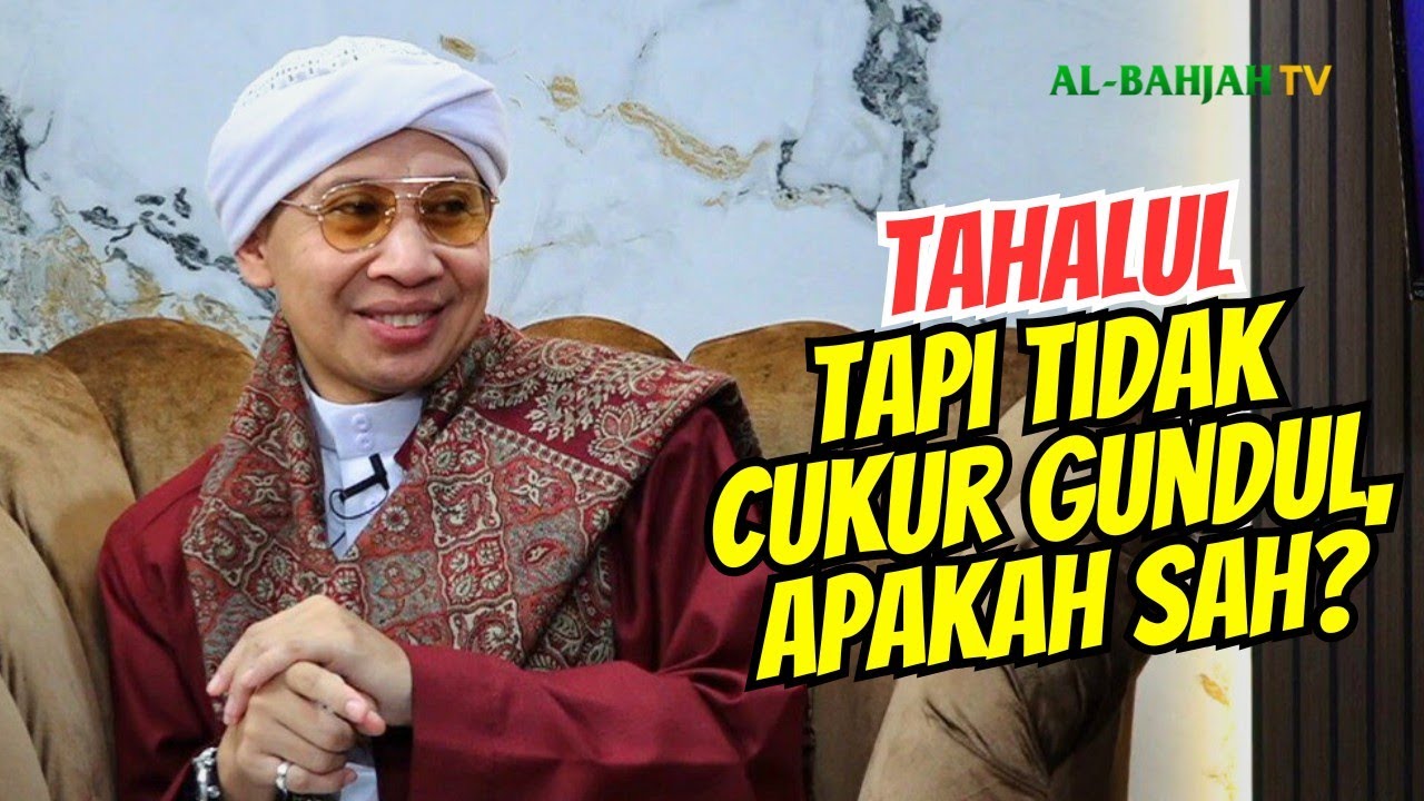 MENGEJUTKAN‼️ Inilah Hukum tidak Menggundul Rambut saat Tahalul yang harus Kamu Tahu! | Buya Yahya