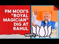 PM Modi Latest News | PM Modis Royal Magician Dig At Rahul Gandhi Over Remark To Remove Poverty