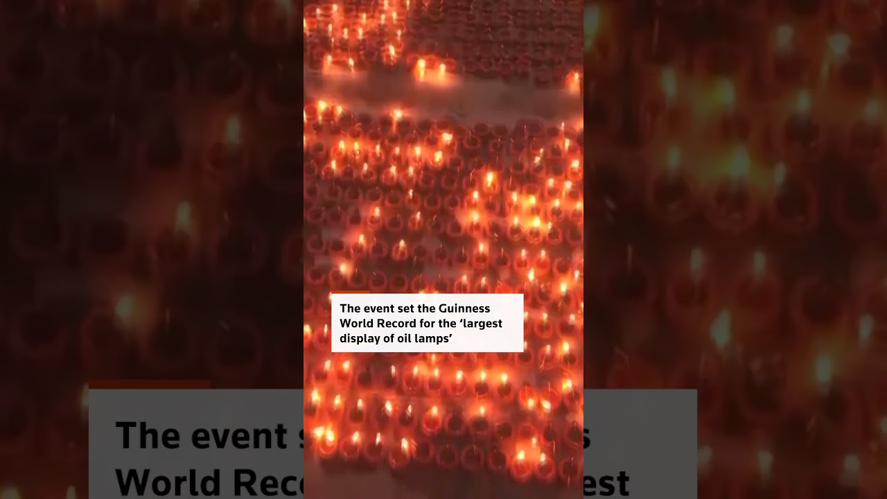 India's Ayodhya lights 2.6 million lamps for Diwali, sets record | REUTERS