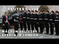 LIVE: Macron delivers a speech during dinner with Lord Mayor of London