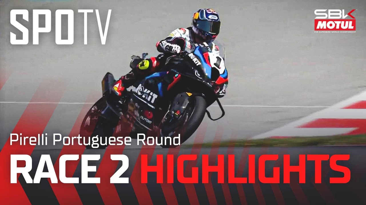 Semakin Memanas! Duel Toprak vs Bulega Hingga Garis Finish | Race 2 [WSBK Portugal]