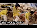 Ram Charan cute moments with his pet dog, video goes viral