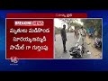 Bike Lost Control And Collided With An Edlabandi At Macchapuram Road | Warangal | V6 News  - 01:40 min - News - Video