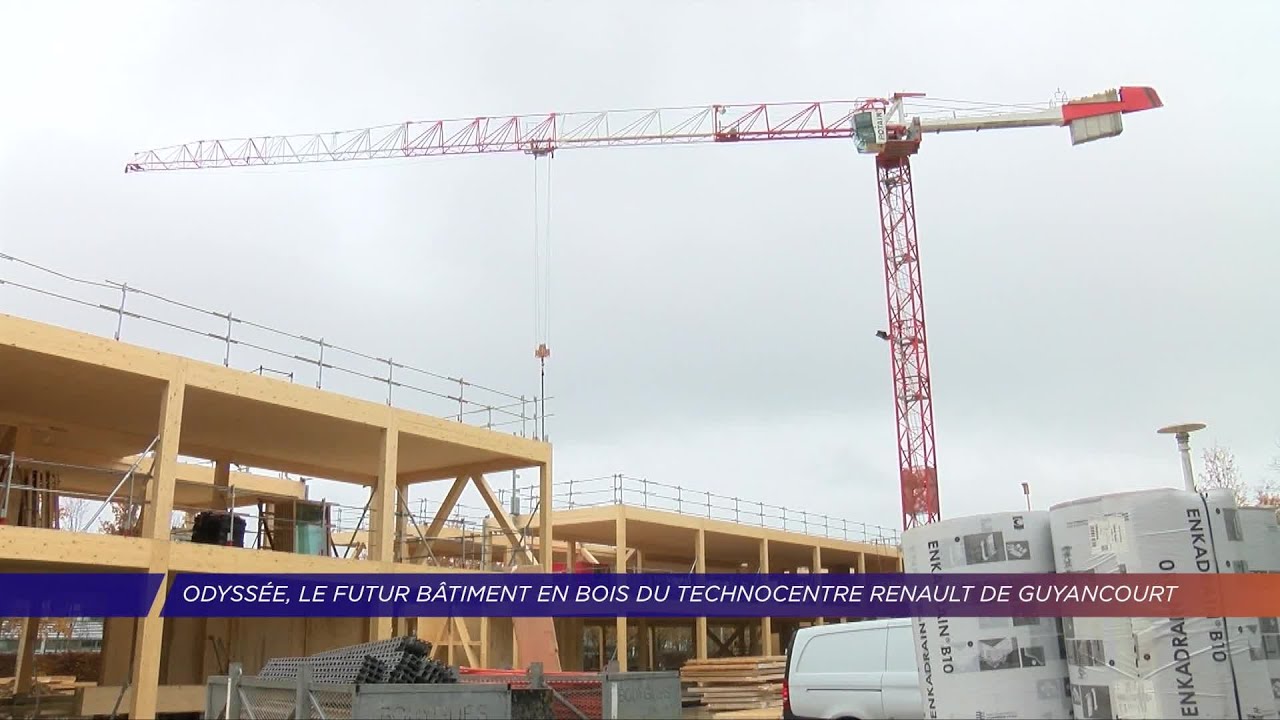 Yvelines | Odyssée, le futur bâtiment en bois du Technocentre Renault de Guyancourt
