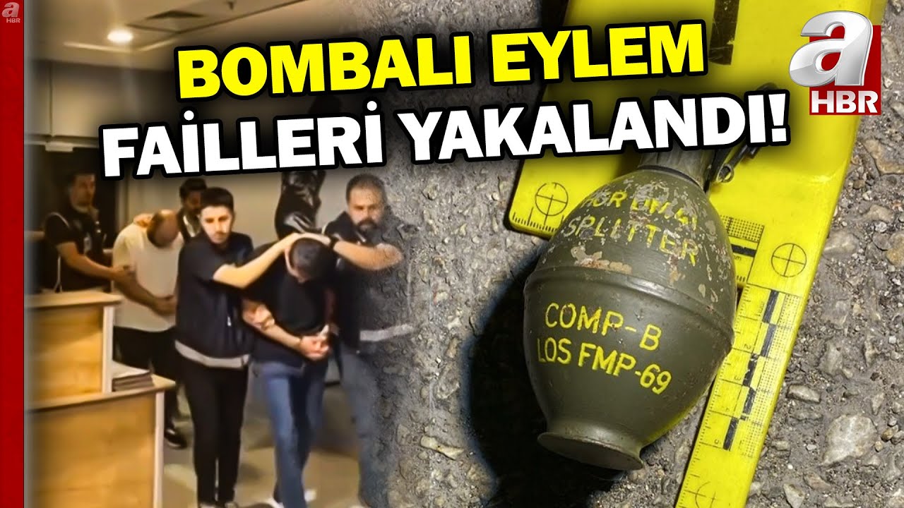 Bombalı Eylem Failleri Yakalandı... Araçlarında El Bombası Bulunan 4 Kişi Tutuklandı! | A Haber