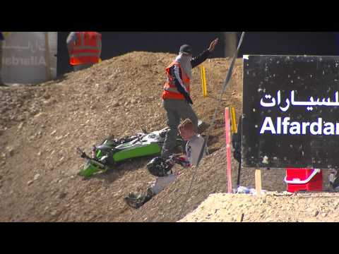 Max Anstie Crash MXGP of Qatar 2015 - motocross 