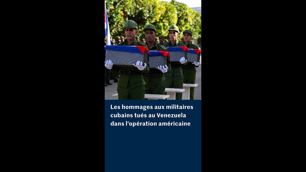 Cuba rend hommage à ses militaires tués au Venezuela