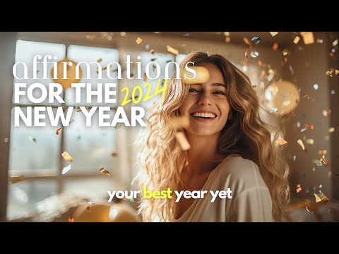 Positive Affirmations for the New Year 2024: Manifest Abundance & Alignment
