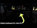 Gold Dashboard for Volvo FH v1.0