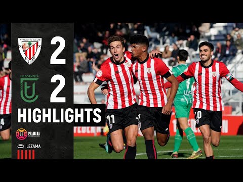 ⚽ Laburpena I Bilbao Athletic 2-2 UE Cornellà I Primera Federación 14. J