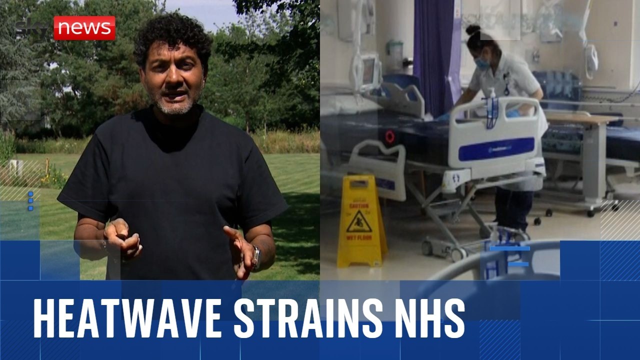 Is the NHS coping with the extreme heat?