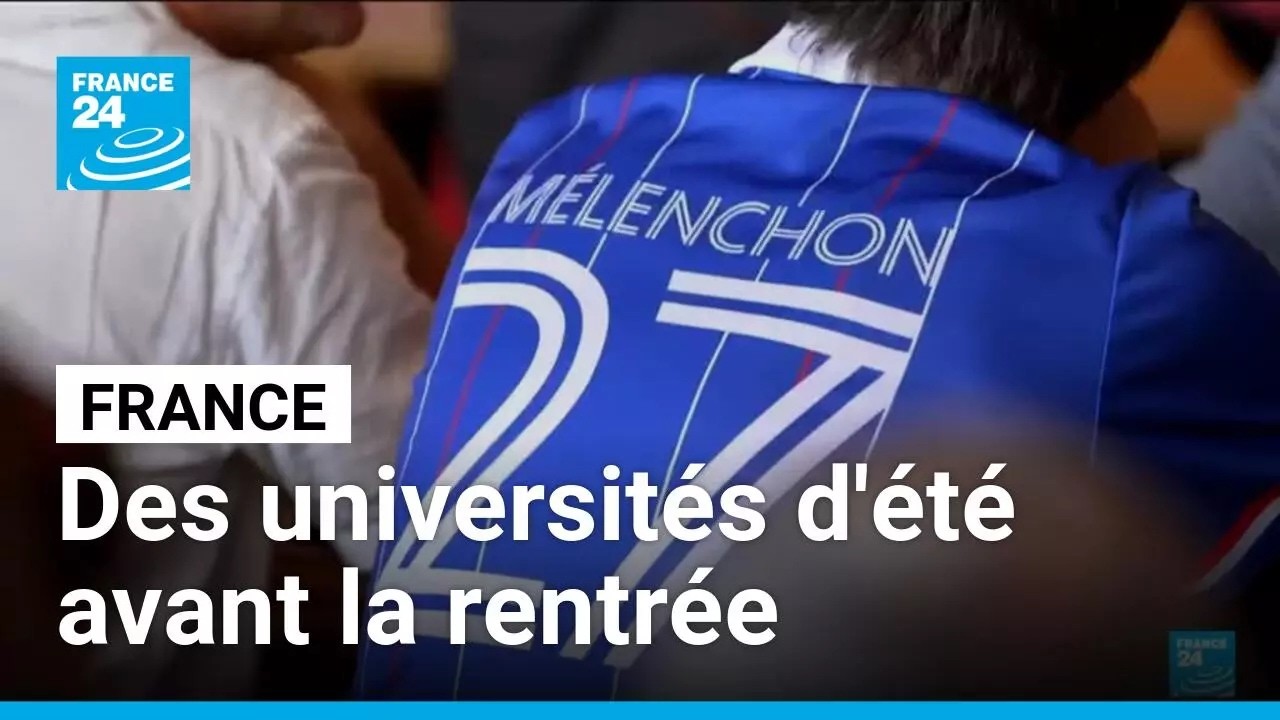En France, rentrée politique à huit mois de la présidentielle • FRANCE 24