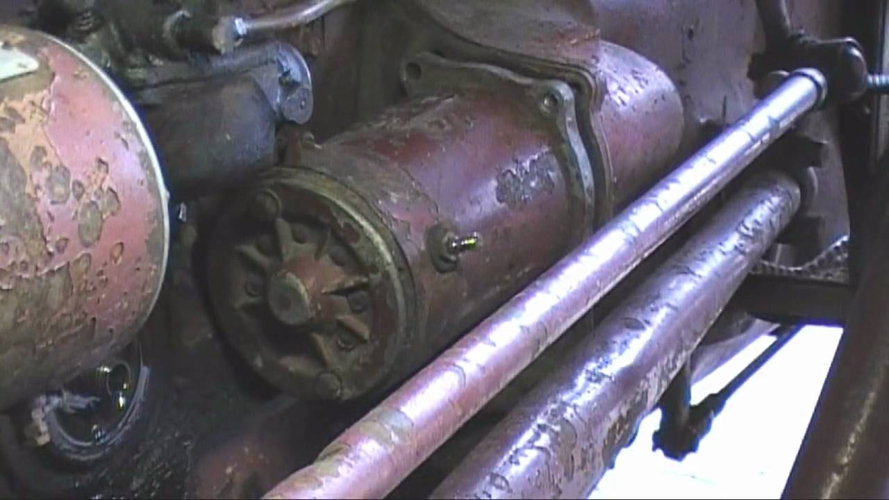 Ford 8n tractor starter removal #4