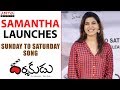 Samantha launches Sunday To Saturday song from Darshakudu movie