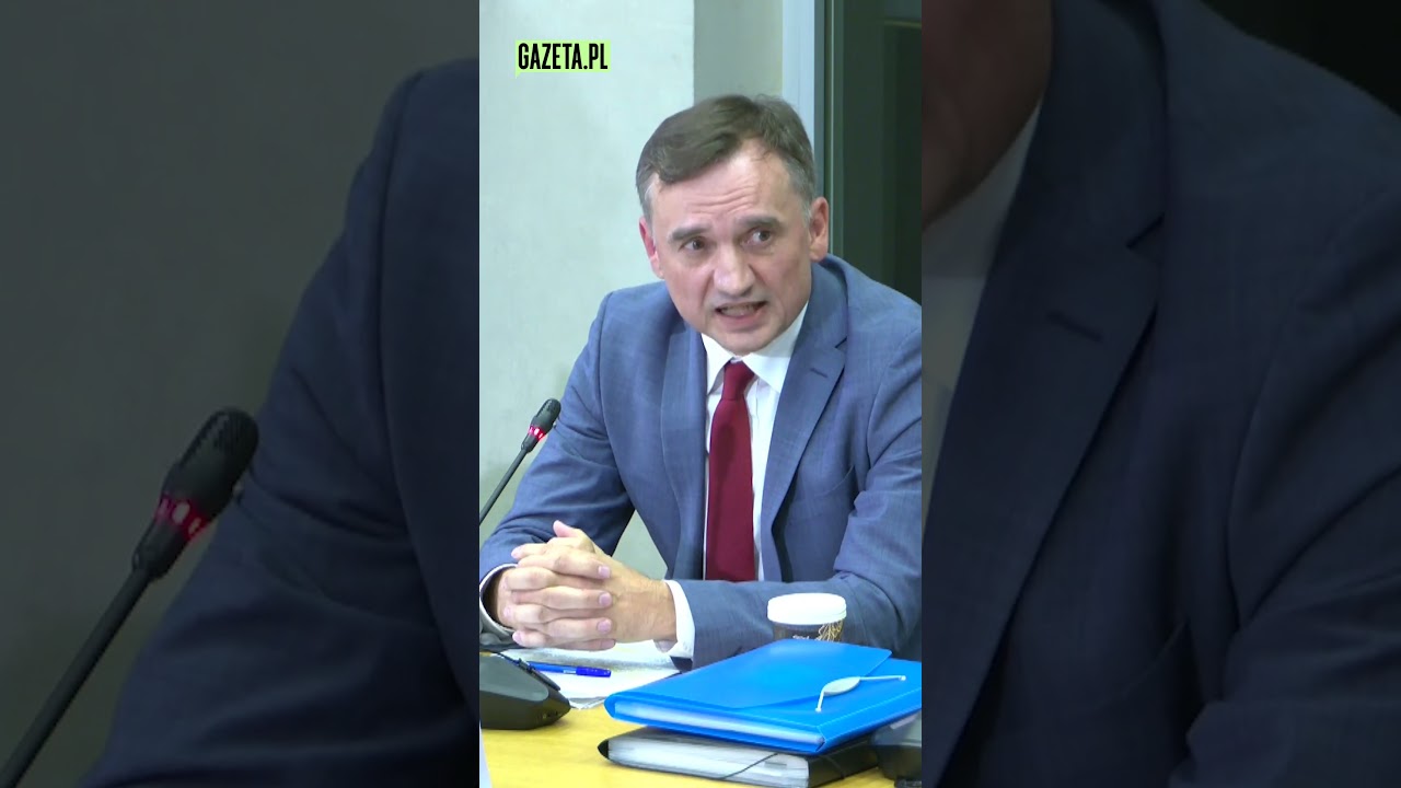 Ziobro złożył wniosek o wykluczenie przewodniczącej komisji