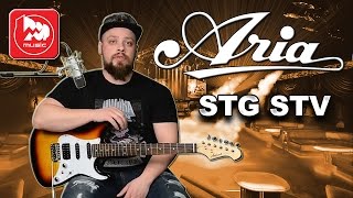 ARIA STG-STV - бюджетный стратокастер для начинающих гитаристов