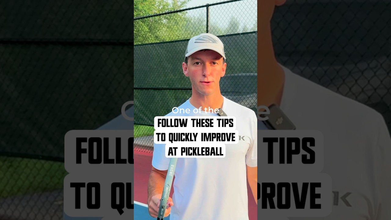 How To Improve Quickly At Pickleball