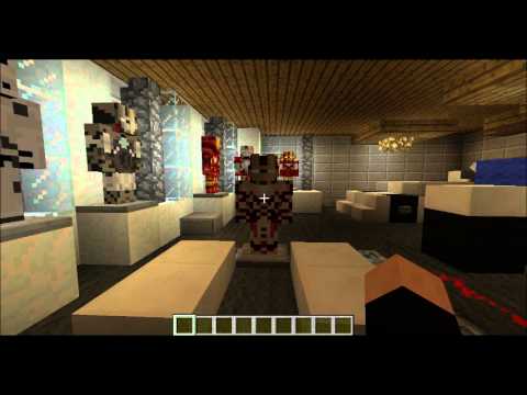 MINECRAFT IRONMAN 3 HOUSE AND MOD  VideoMoviles.com