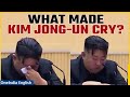 Kim Jong Un seemingly cries as he requests North Koreans to have more children