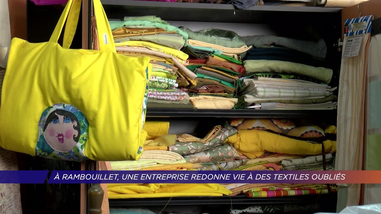 Yvelines | À Rambouillet, une entreprise redonne vie à des textiles oubliés