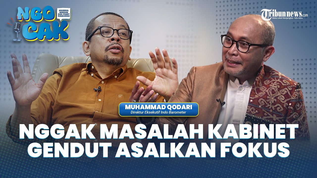 Qodari: PDIP Mau Enggak Terima Jokowi dan Gibran? | Ngocak Febby Mahendra