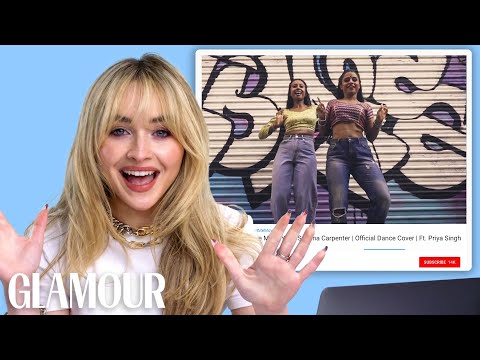 Sabrina Carpenter Watches Fan Covers on YouTube & TikTok | Glamour