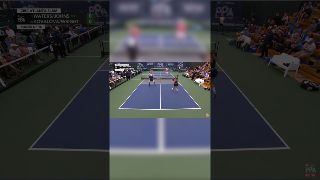 Anna Leigh Waters/Ben Johns vs Lucy Kovalova/Matt Wright