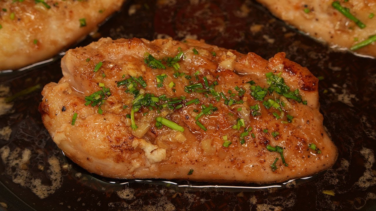 Chicken breast in honey-garlic sauce - a simple and tasty recipe!