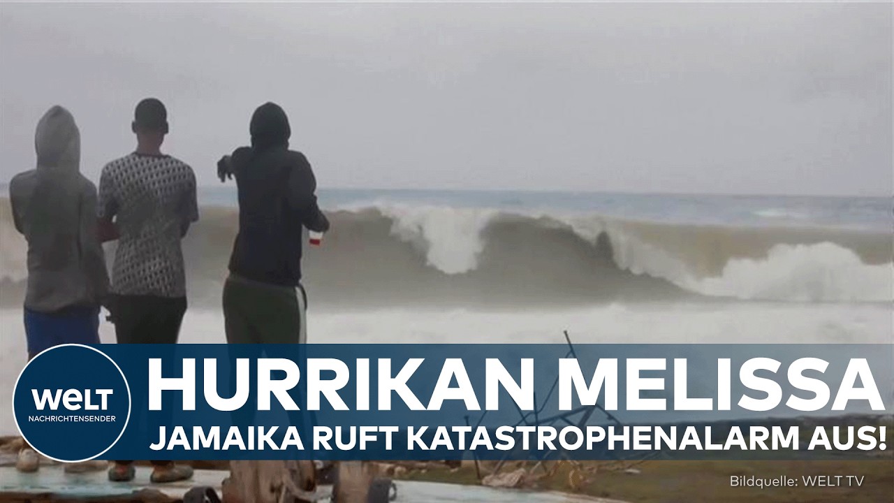 HURRIKAN MELISSA: Jamaika im Ausnahmezustand – Windgeschwindigkeiten bis zu 280 km/h erwartet!