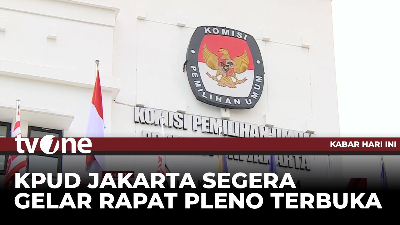 Rekapitulasi Pilkada Jakarta 2024 | Kabar Hari Ini tvOne